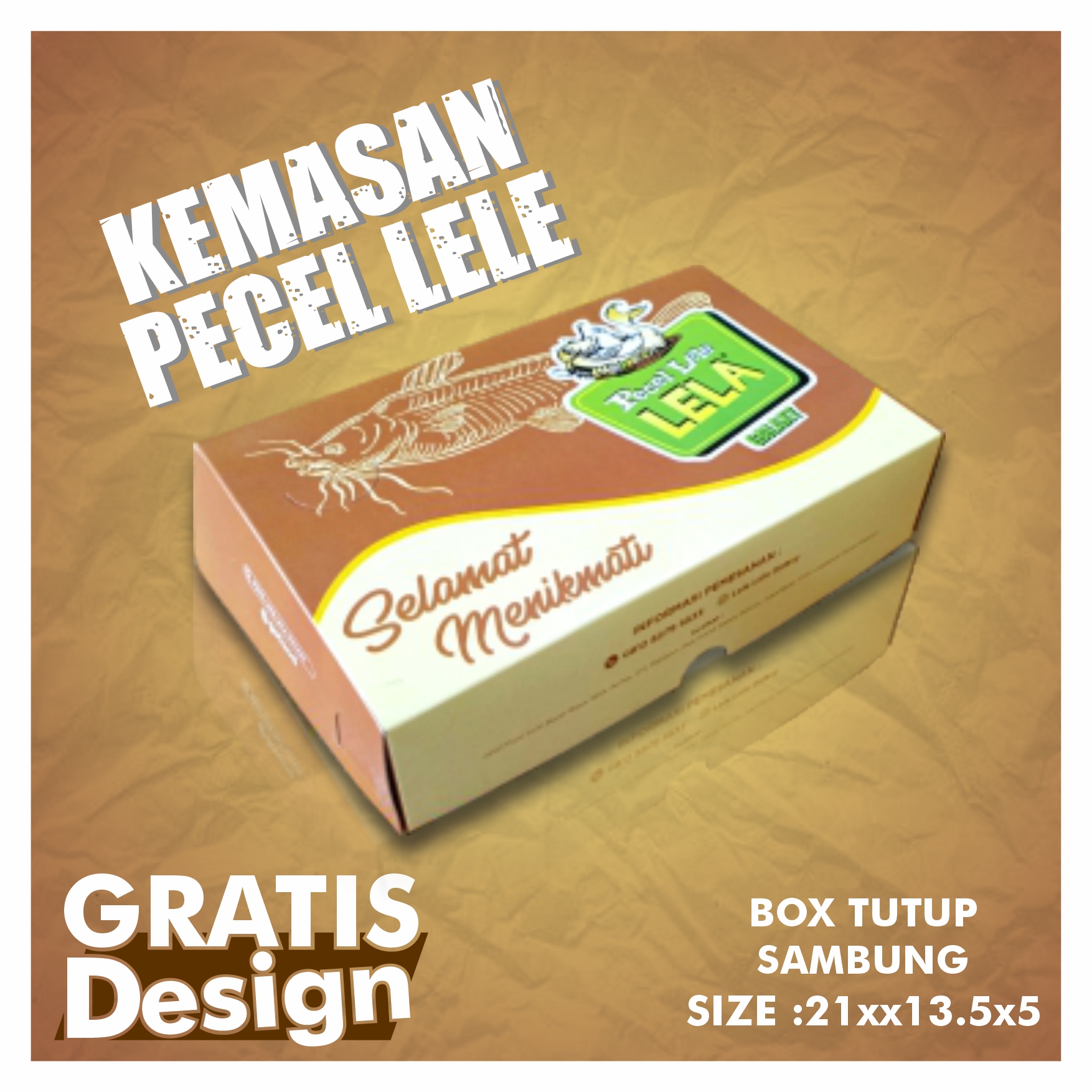 Kemasan Pecel  Lele
